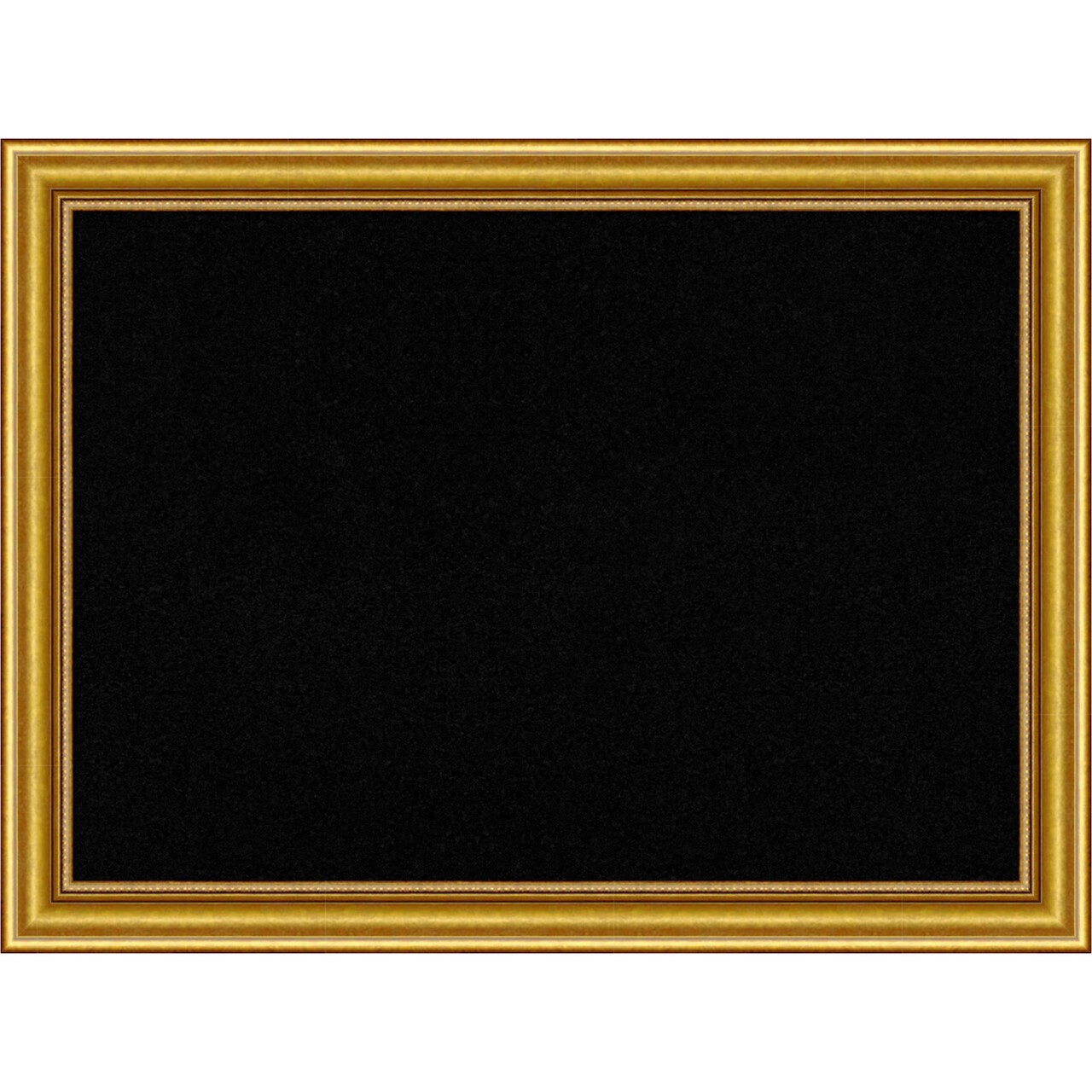 Cork Board, Townhouse Gold Wood Frame - Bulletin Board, Organization Board, Pin Board